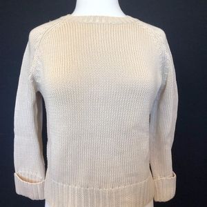 White + Warren Tan Sweater